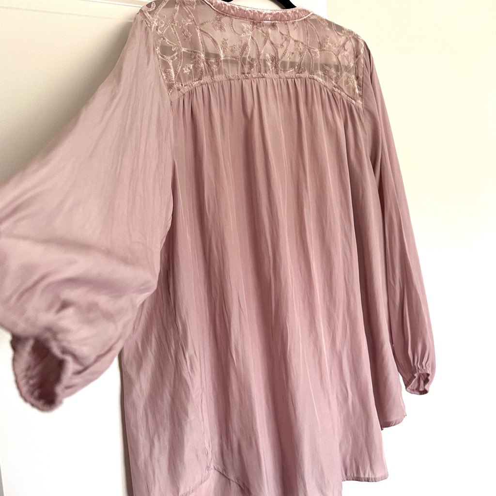 Democracy Tunic Top Women With Velvety Detail  Perfect For A Renaissance Fair